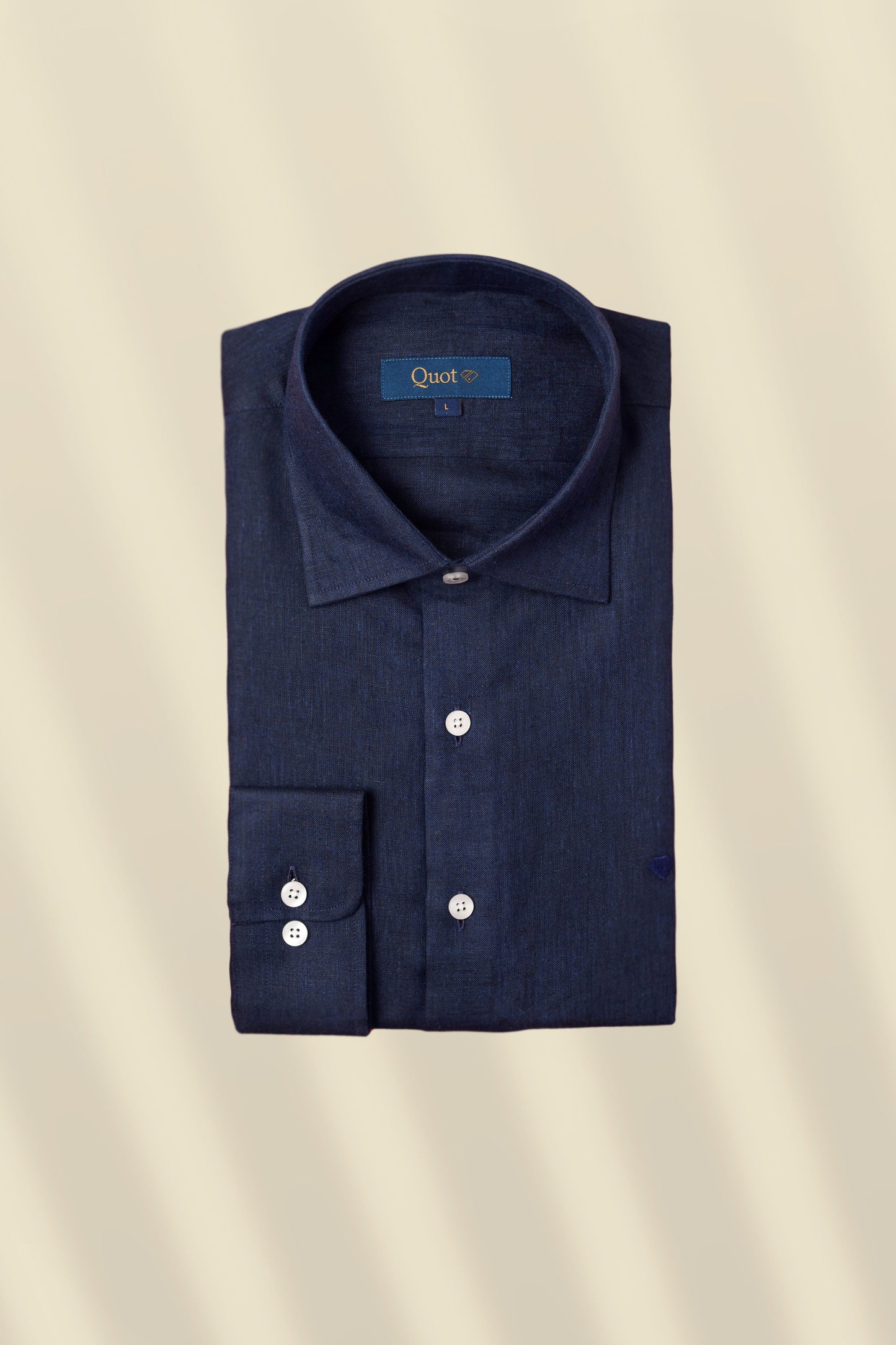 Camisa Lino Deep Sea