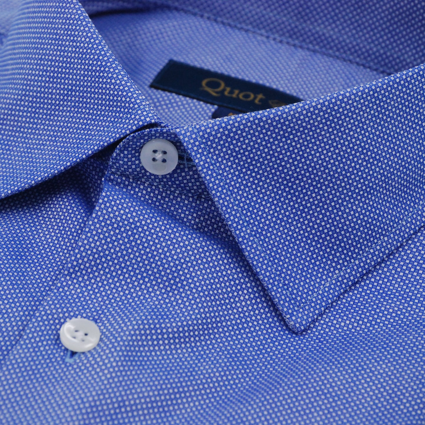 Camisa 100% algodón - Azul print