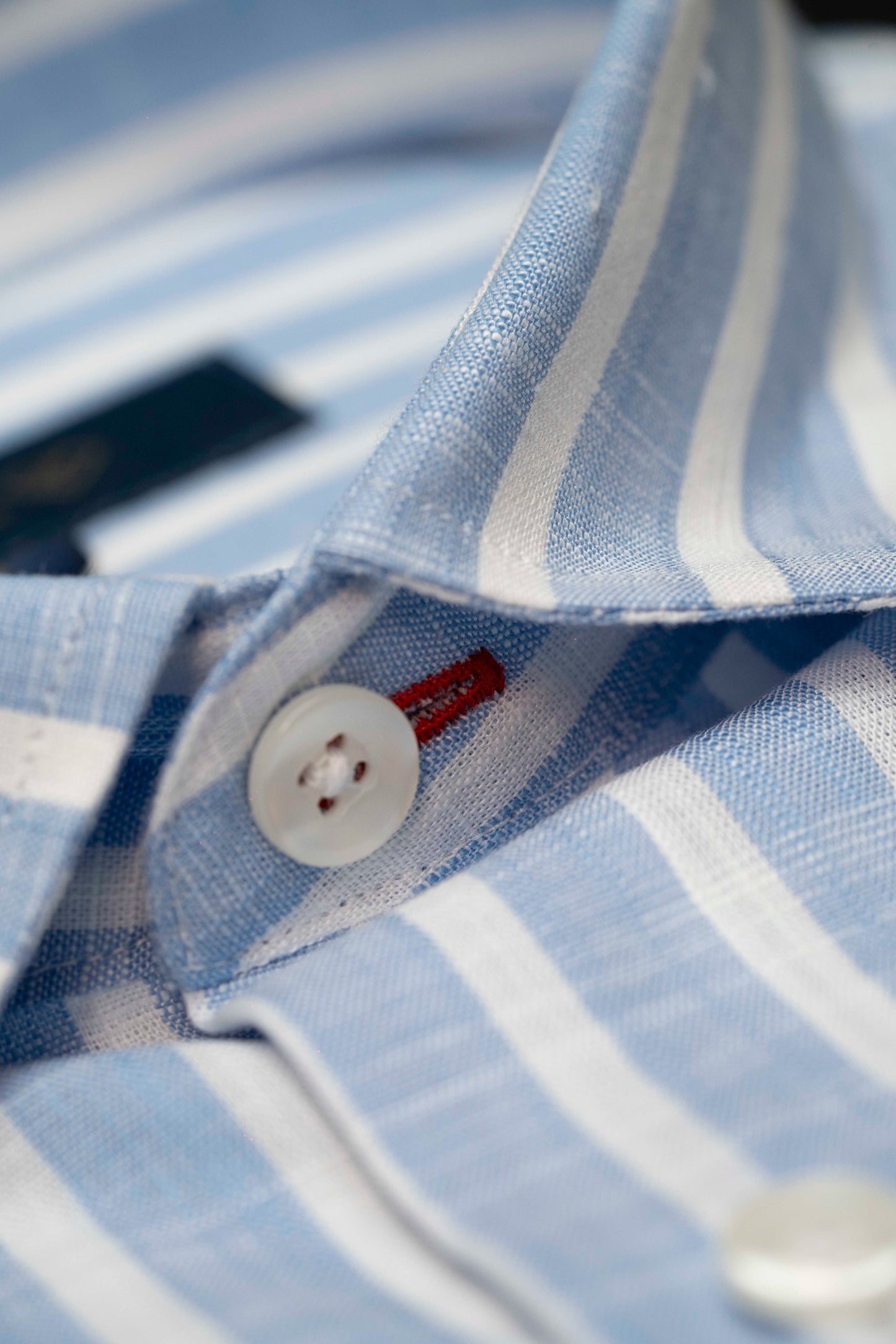 Camisa Not Linen Azul Clara