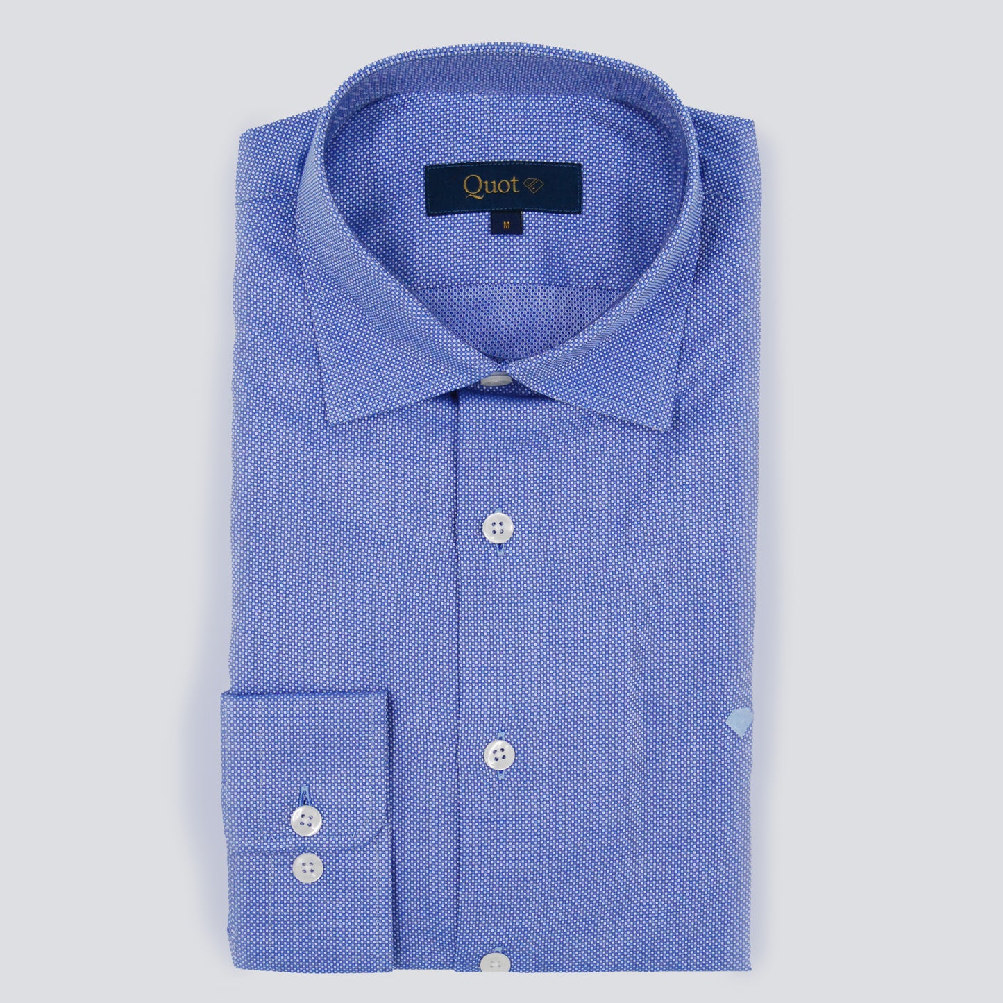 Camisa Azul Print
