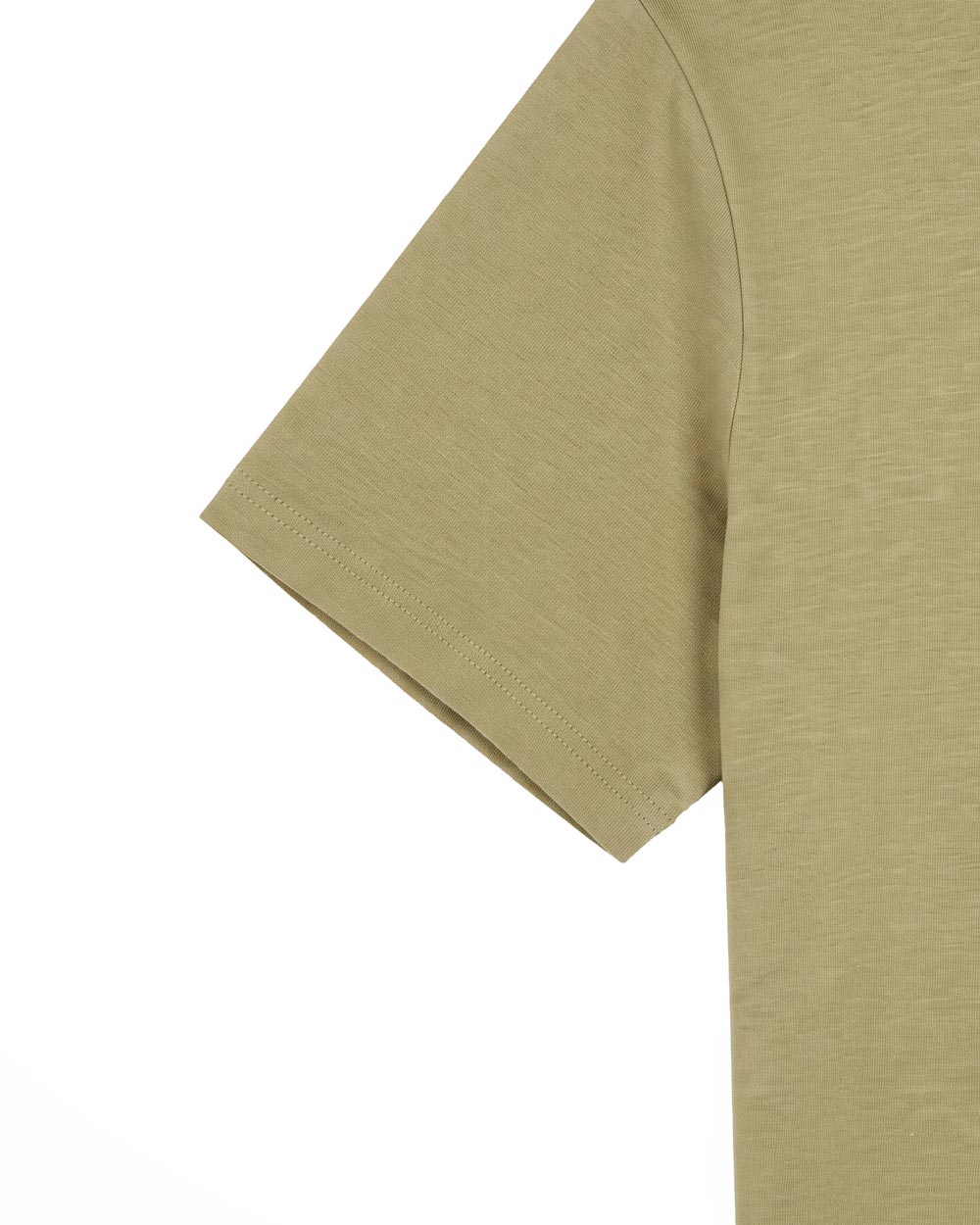 Camiseta de Algodón Premium Verde Oliva
