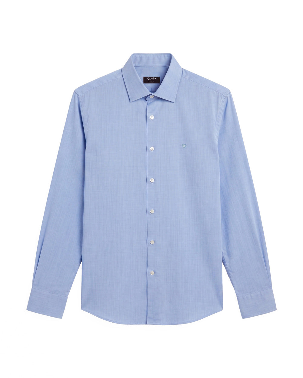 Camisa de Algodón Premium Azul Claro