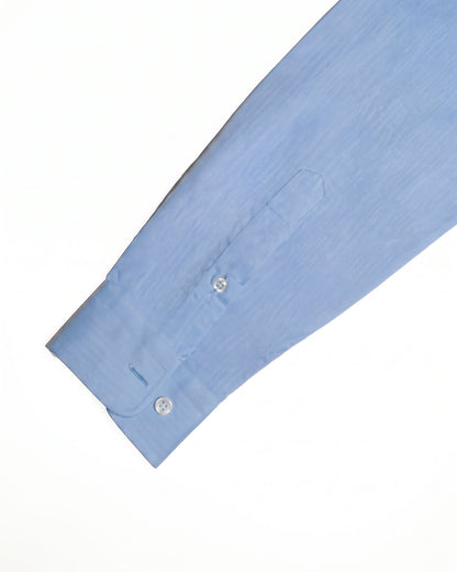 Camisa de Algodón Premium Azul Claro