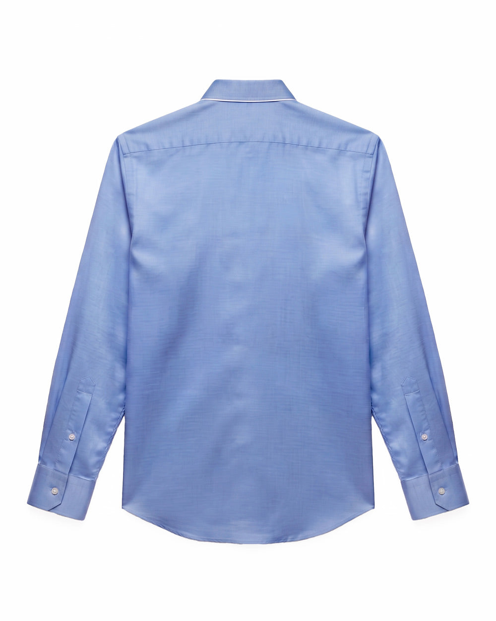 Camisa de Algodón Premium Azul Print