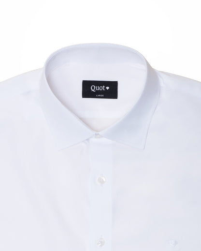 Camisa de Algodón Premium Blanco