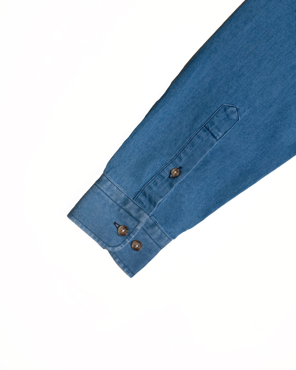 Camisa de Algodón Premium Denim