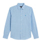 Camisa de Algodón Premium Horizontal Azul