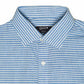 Camisa de Algodón Premium Horizontal Azul