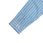 Camisa de Algodón Premium Look Linen Azul Verde