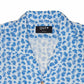 Camisa de Algodón Premium Manga Corta Hojas