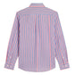 Camisa de Algodón Premium Rojo Azul