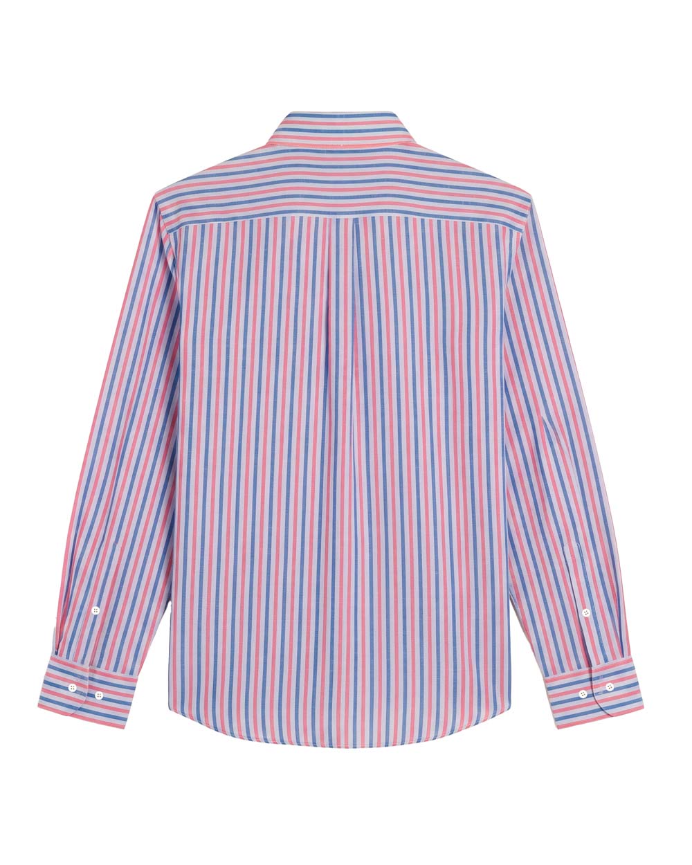 Camisa de Algodón Premium Rojo Azul