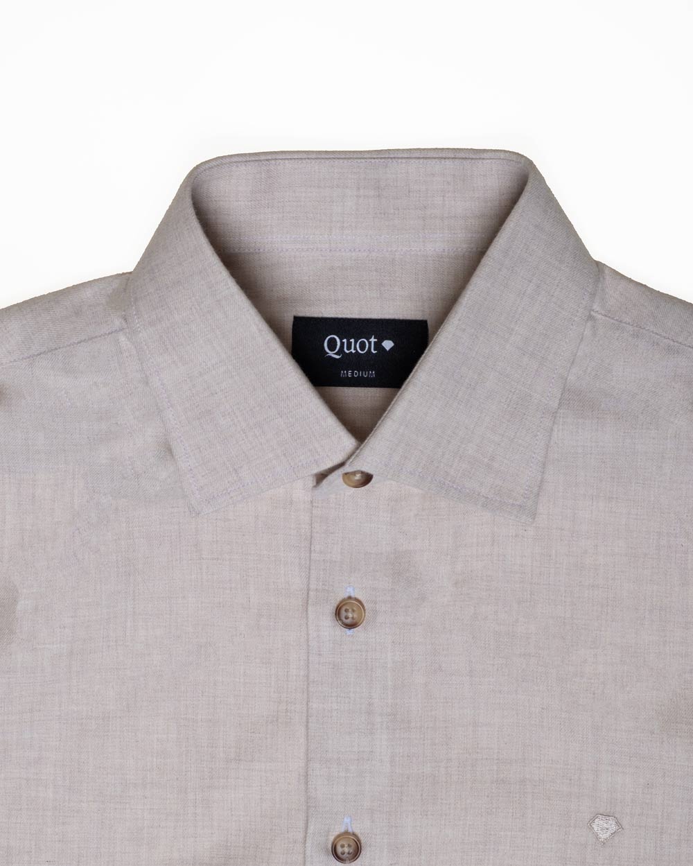 Camisa de Algodón Premium Soft Touch Camel