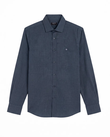 Camisa de Algodón Premium Soft Touch Gris