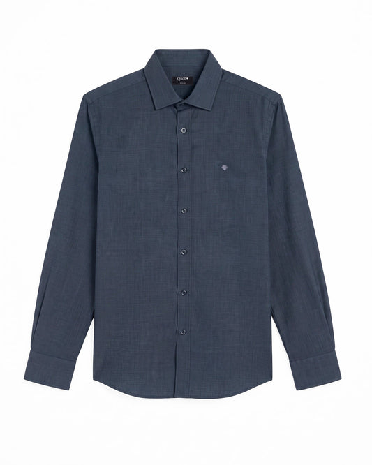 Camisa de Algodón Premium Soft Touch Gris