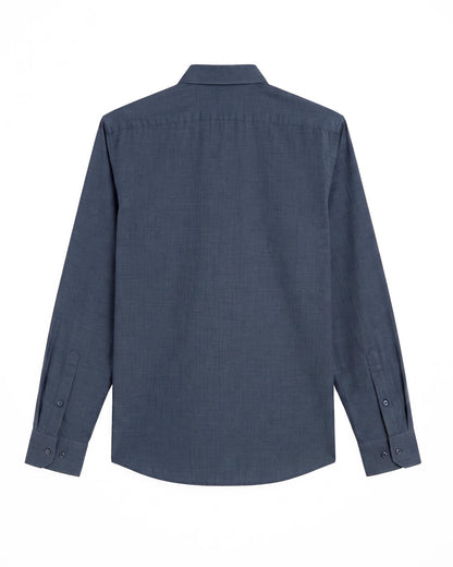 Camisa de Algodón Premium Soft Touch Gris