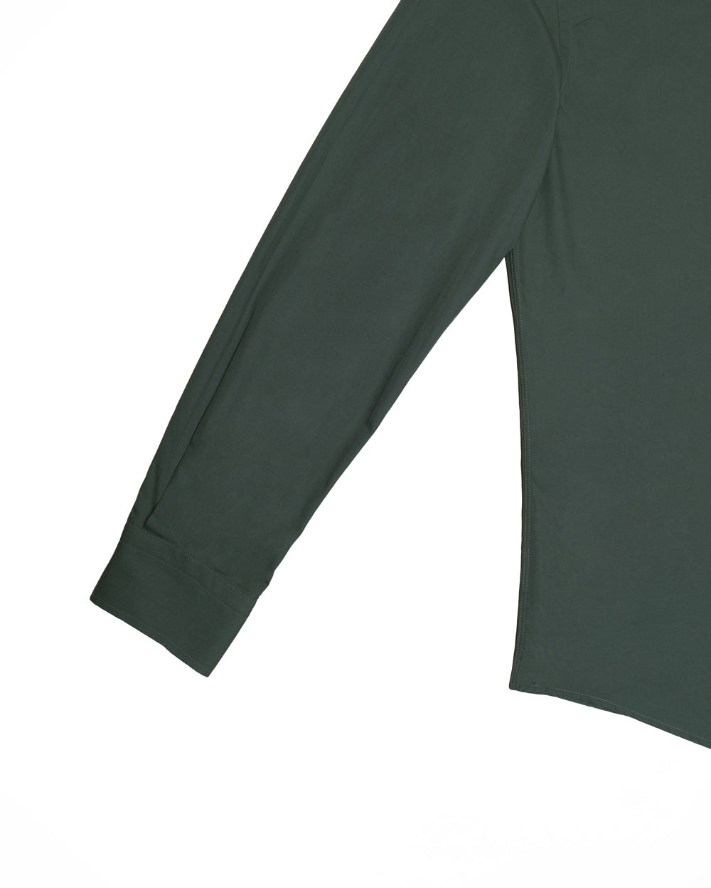 Camisa de Algodón Premium Verde Pino