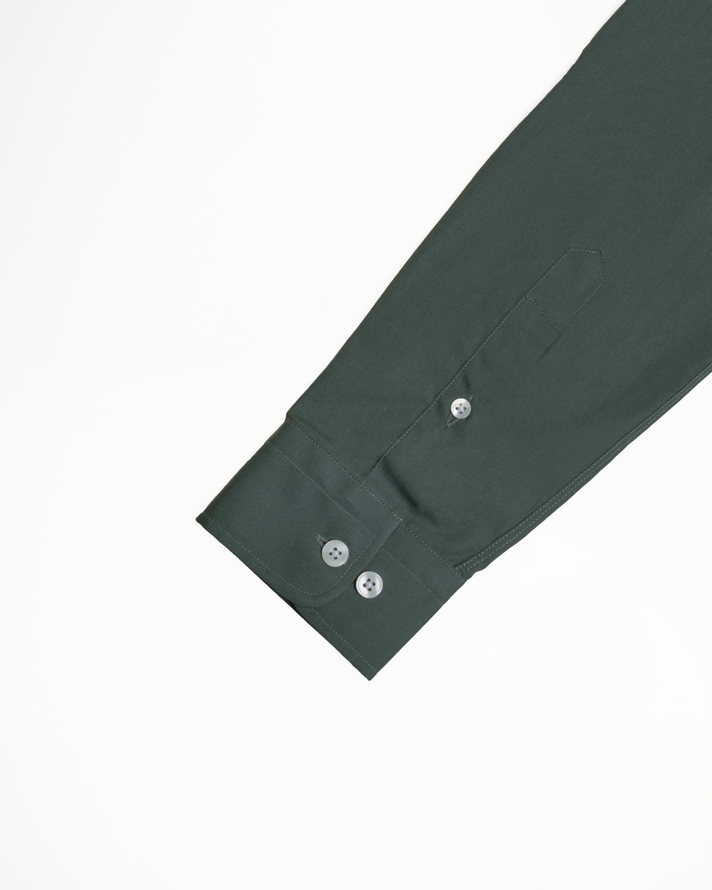 Camisa Algodón Verde Pino