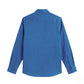 Camisa Lino Premium Azul Rey 100% Natural