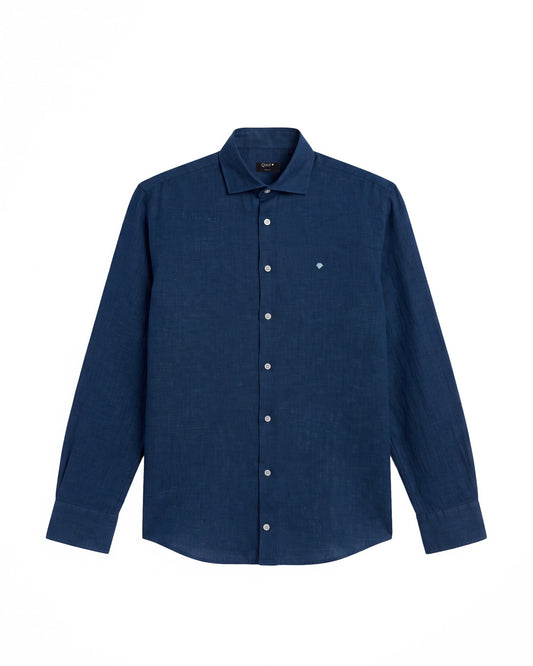 Camisa Lino Deep Sea 100% Natural