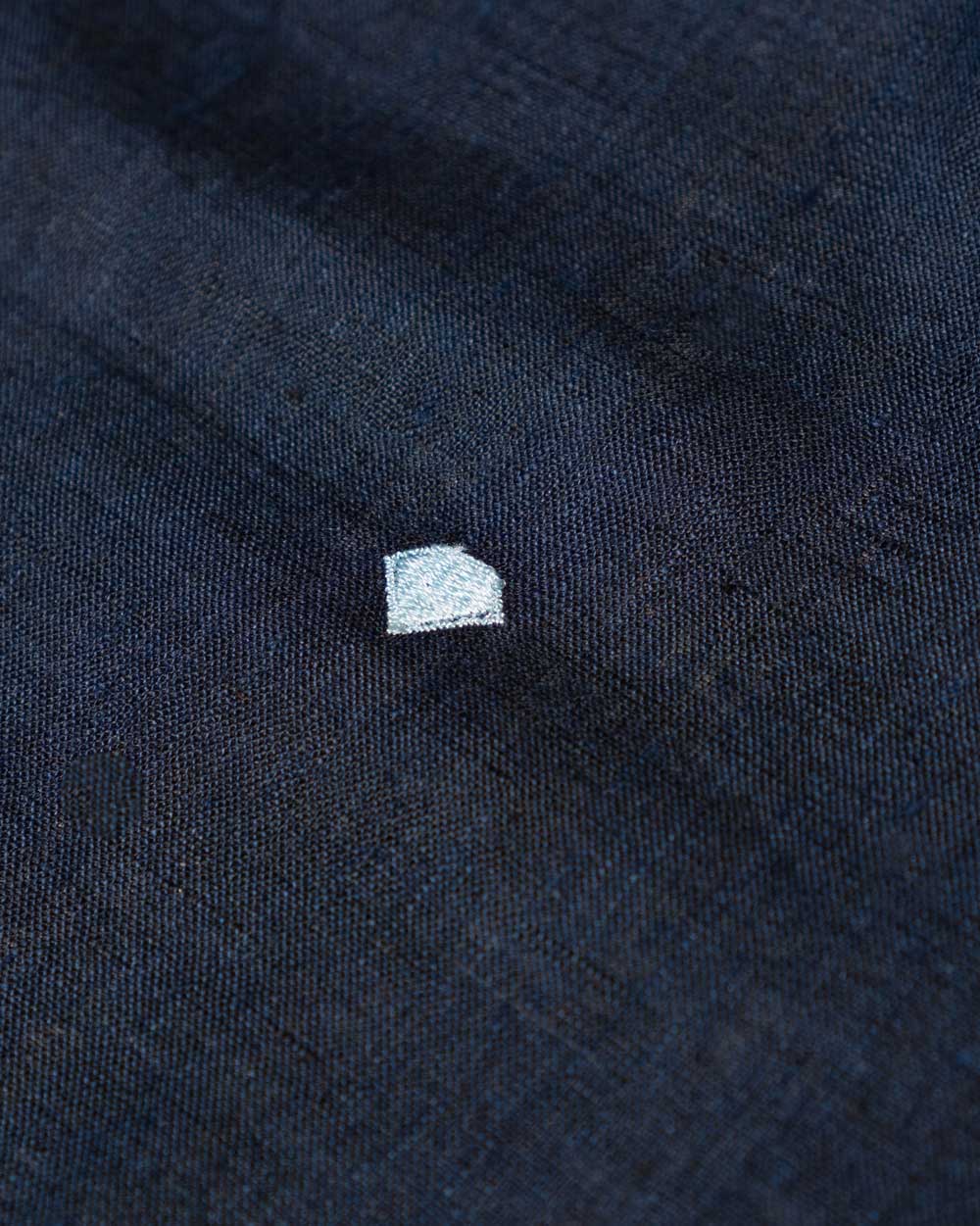 Camisa Lino Premium Deep Sea 100% Natural
