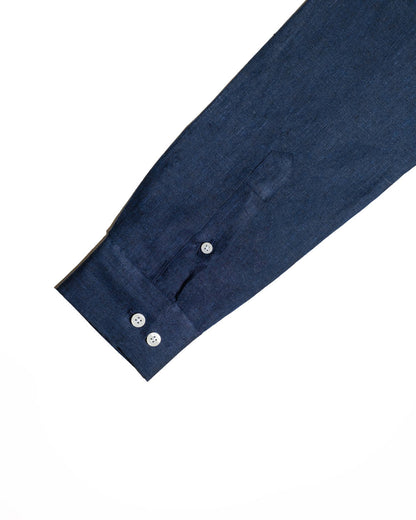 Camisa Lino Premium Deep Sea 100% Natural