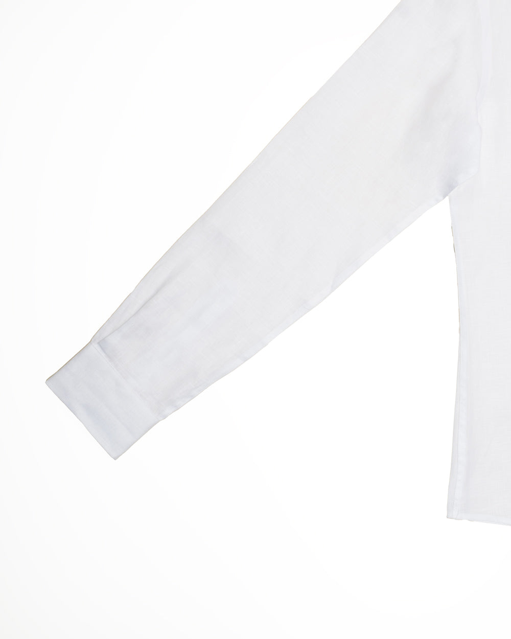 Camisa Lino Premium Blanca 100% Natural