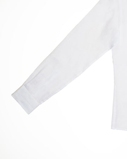 Camisa Lino Premium Blanca 100% Natural