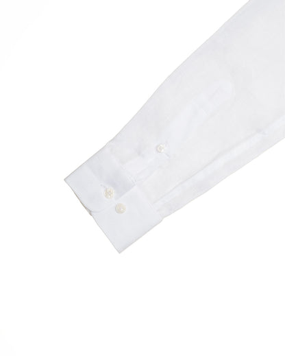 Camisa Lino Premium Blanca 100% Natural