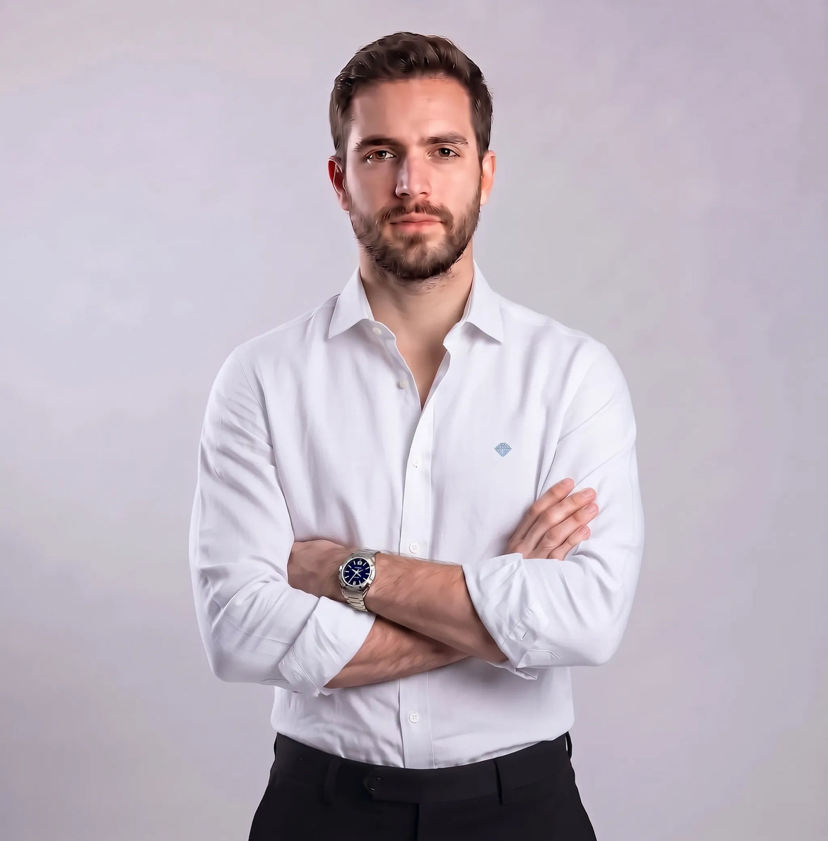 Camisa de Algodón Premium Blanco