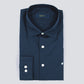 Camisa 100% algodón - Azul profundo