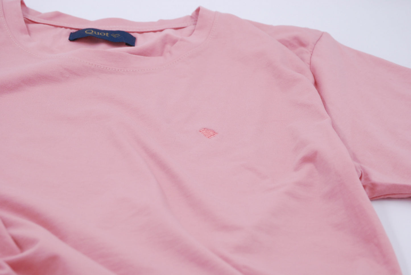 Camiseta algodón premium - Rosa vintage