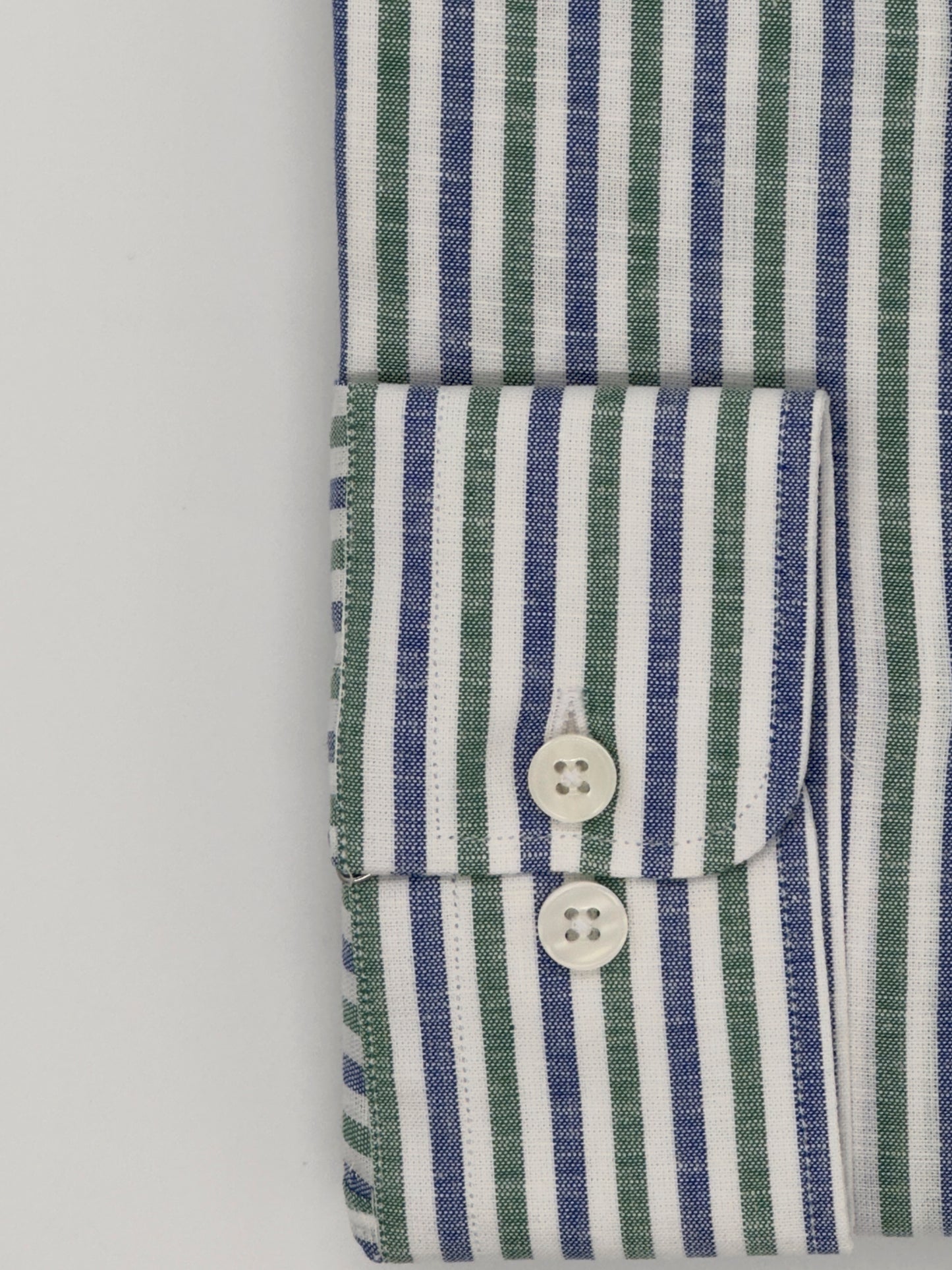 Camisa Linen-Cotton Blend Sea & Pine