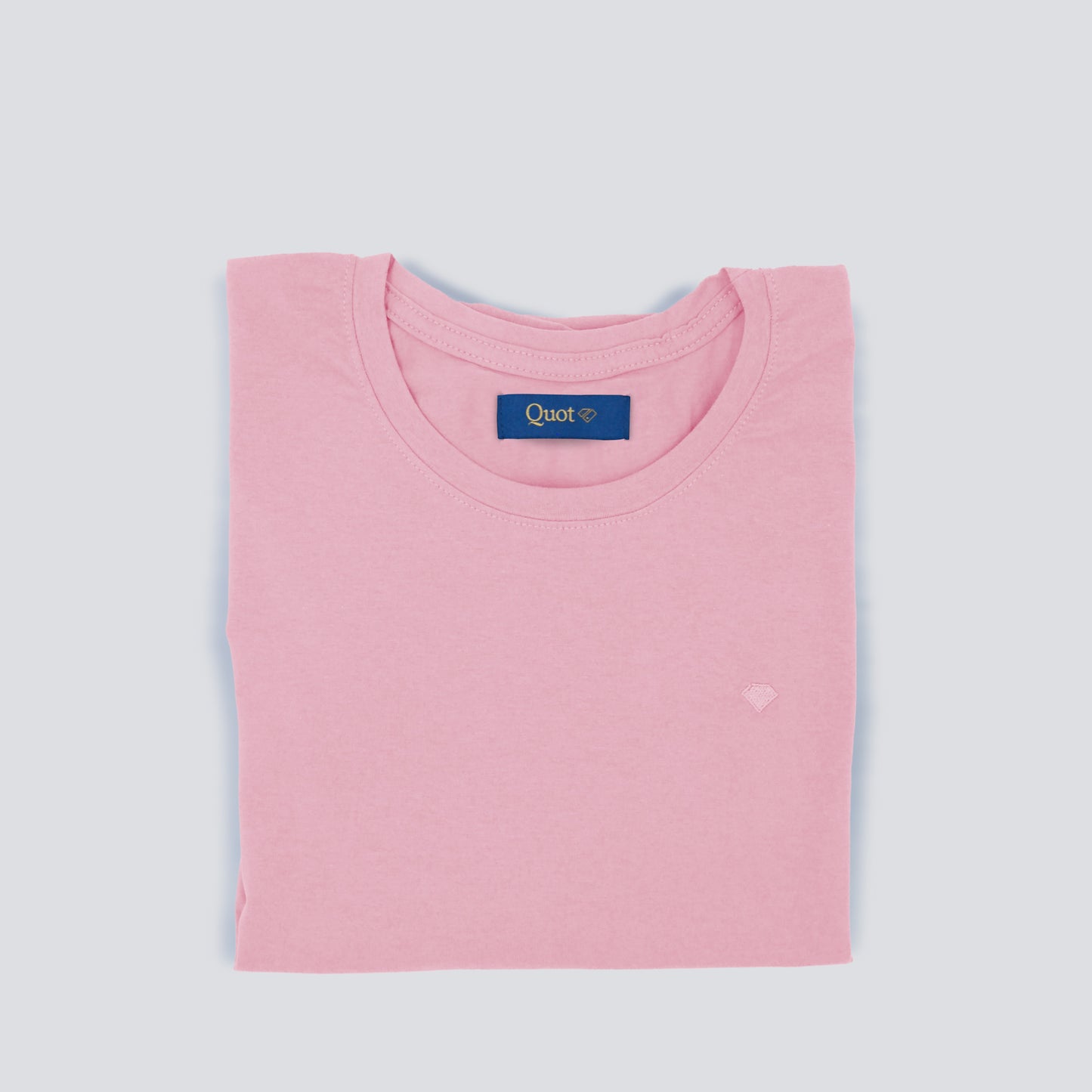 Camiseta algodón premium - Rosa vintage