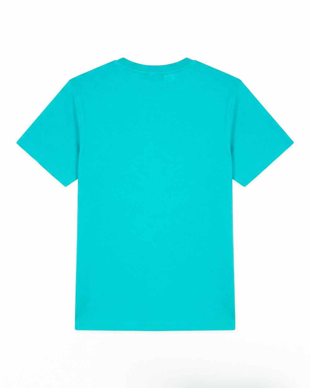 Camiseta de Algodón Premium Aguamarina