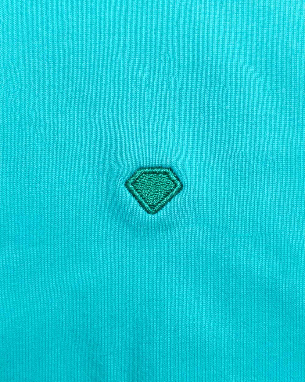 Camiseta de Algodón Premium Aguamarina