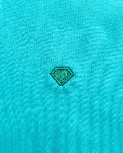 Camiseta de Algodón Premium Aguamarina