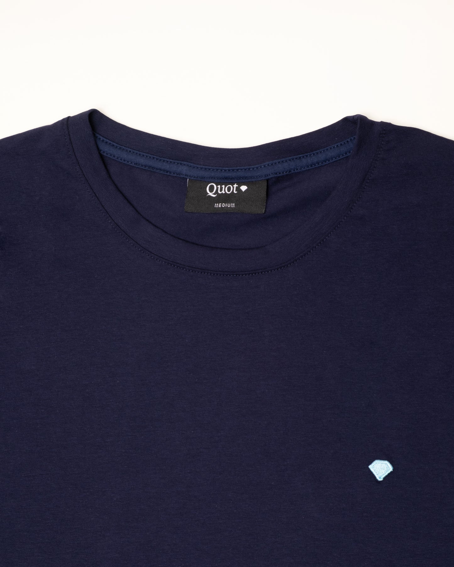 T-Shirt Algodón Premium Azul Oscuro