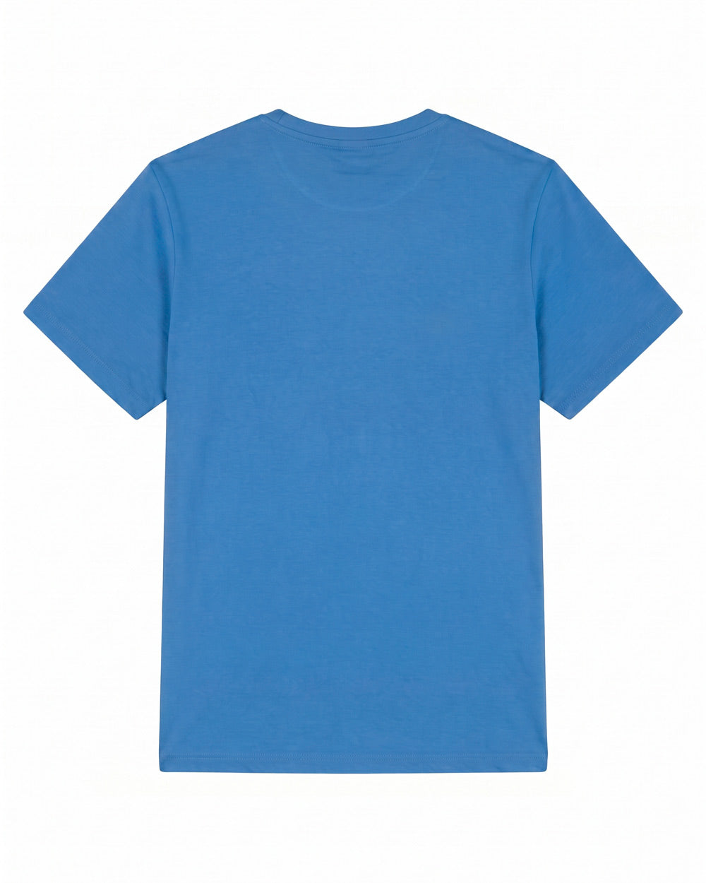 Camiseta de Algodón Premium Azul Stone