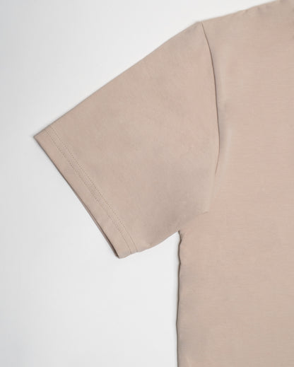 Camiseta de Algodón Premium Camel