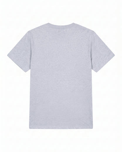 Camiseta de Algodón Premium Gris Claro