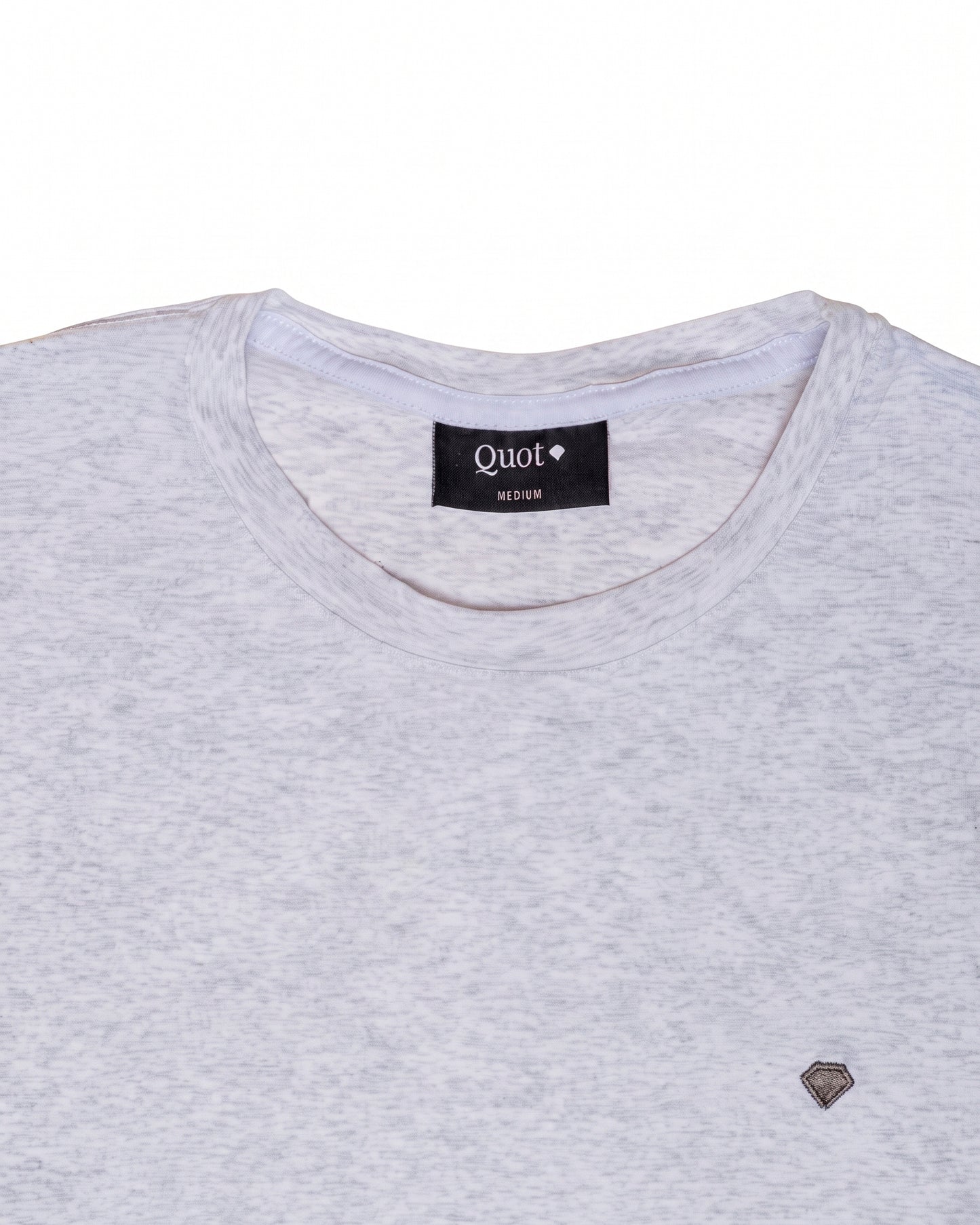 T-Shirt Algodón Premium Gris Claro