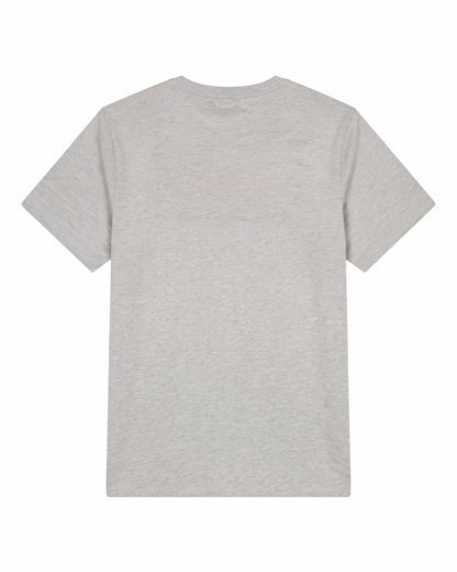 Camiseta de Algodón Premium Gris Oscuro