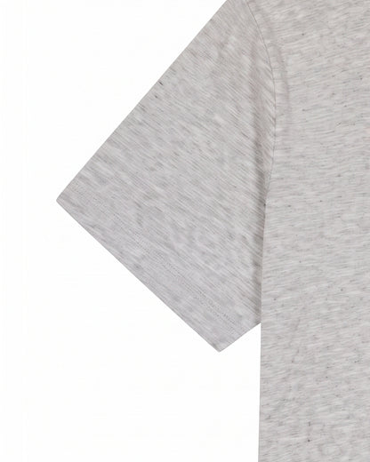 Camiseta de Algodón Premium Gris Oscuro