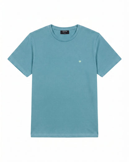 Camiseta de Algodón Premium Verde Menta